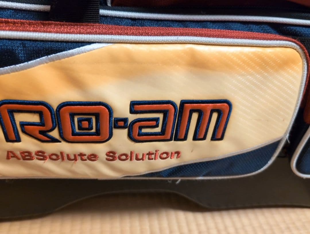 ABS PRO-AM ボウリング用バッグ 4個入り トリコロールカラー