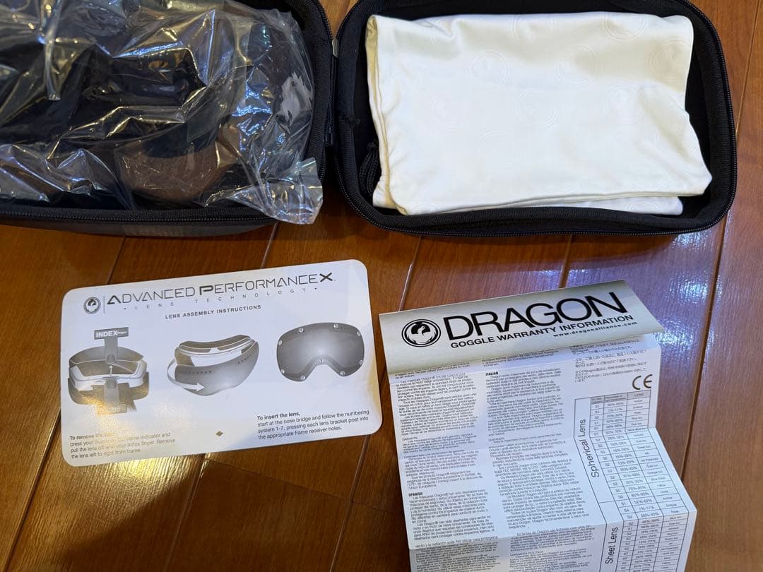 【新品未使用】DRAGON ドラゴン　ゴーグル