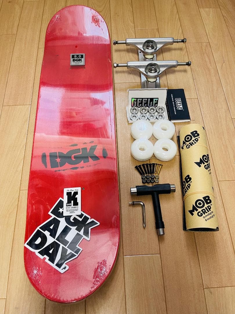 INDYチタン合金製トラック同等品使用　DGKディージーケー　8.0コンプリート