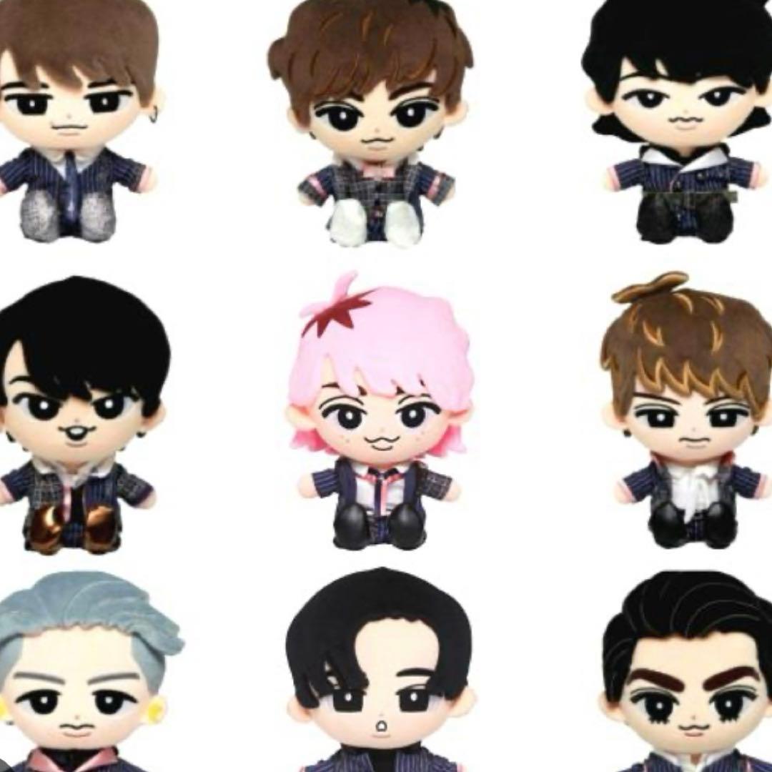 すのチル　ぶら下がらない9体セット