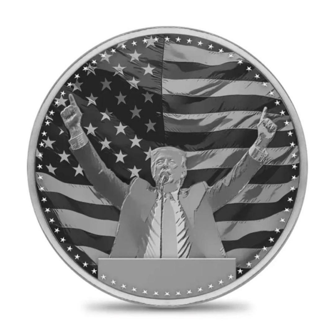 Donald J. Trump 純銀 47代大統領