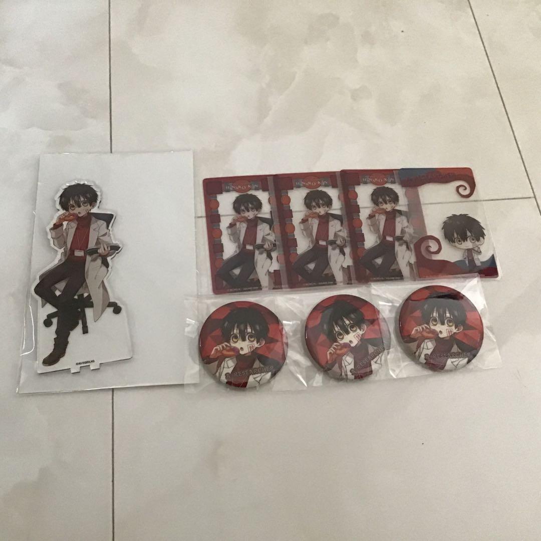 地縛少年花子くん 放課後少年花子くん decotto A研究員　缶バッジ