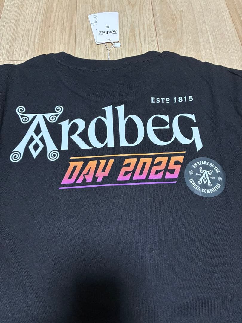 新品⭐︎2025年アードベッグArdbeg Tシャツ　男女兼用
