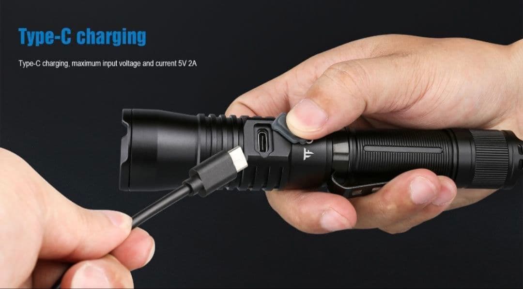 Trustfire 懐中電灯 LEPハンディライト タクティカルライト