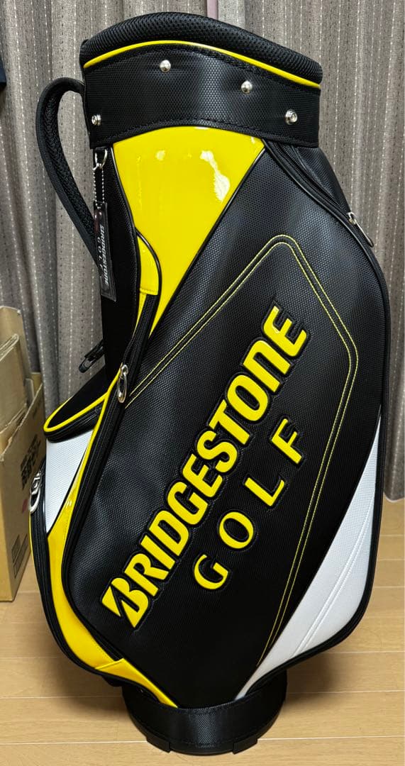 BRIDGESTONE GOLF キャディバッグ 黒/黄