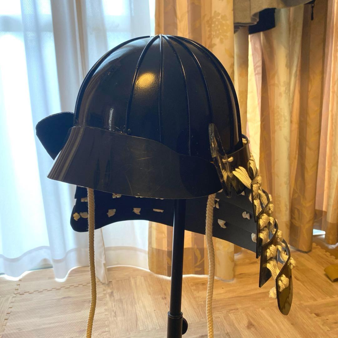 【着用可能】 等身大　手作り兜　甲冑　胴　鎧　手作り　兜　軽量　ハンドメイド