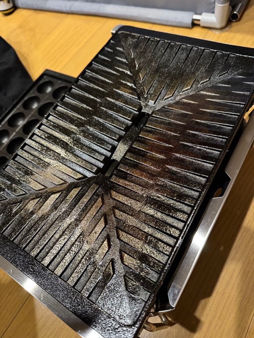 スノーピーク GS-355 雪峰苑 たこ焼きプレート付  peak