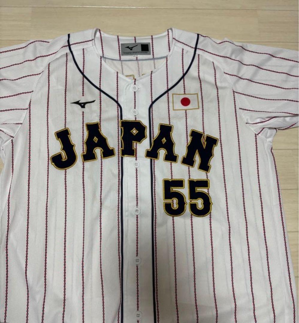 侍ジャパン　ユニフォーム 55 村上宗隆　村上　Lサイズ　刺繍　定価18500円