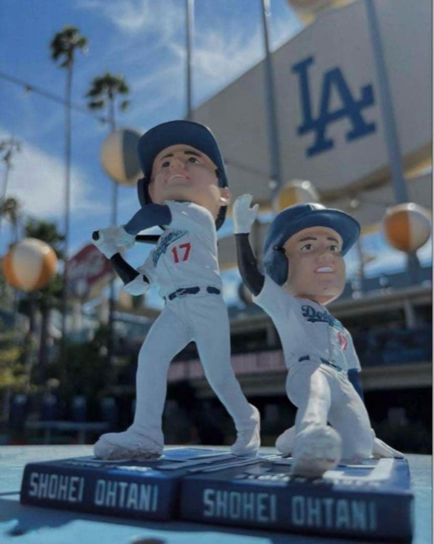 【美品】大谷翔平　ボブルヘッド　50/50 セット　ドジャース　来場者限定