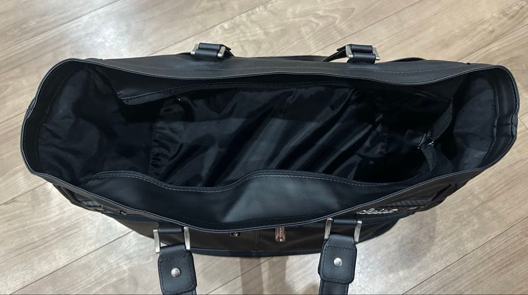 Titleist/タイトリスト ゴルフ 大判トートバッグ【ブラック】美品