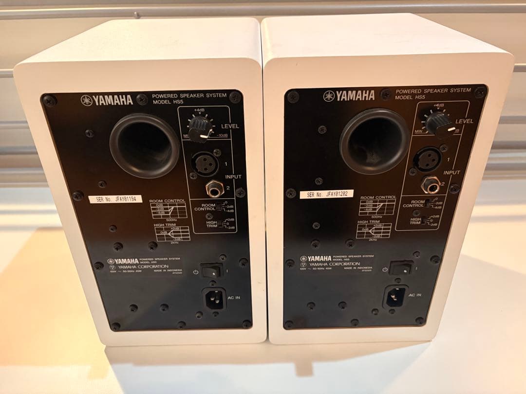 Yamaha HS5(ホワイト) ペア