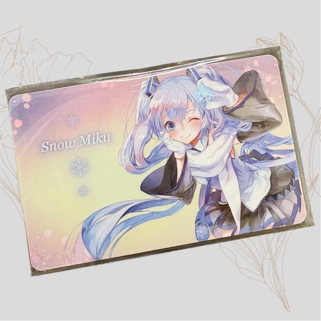 【レア】スカイタウン限定　雪ミク コレクションカード　初音ミク　超かわいい