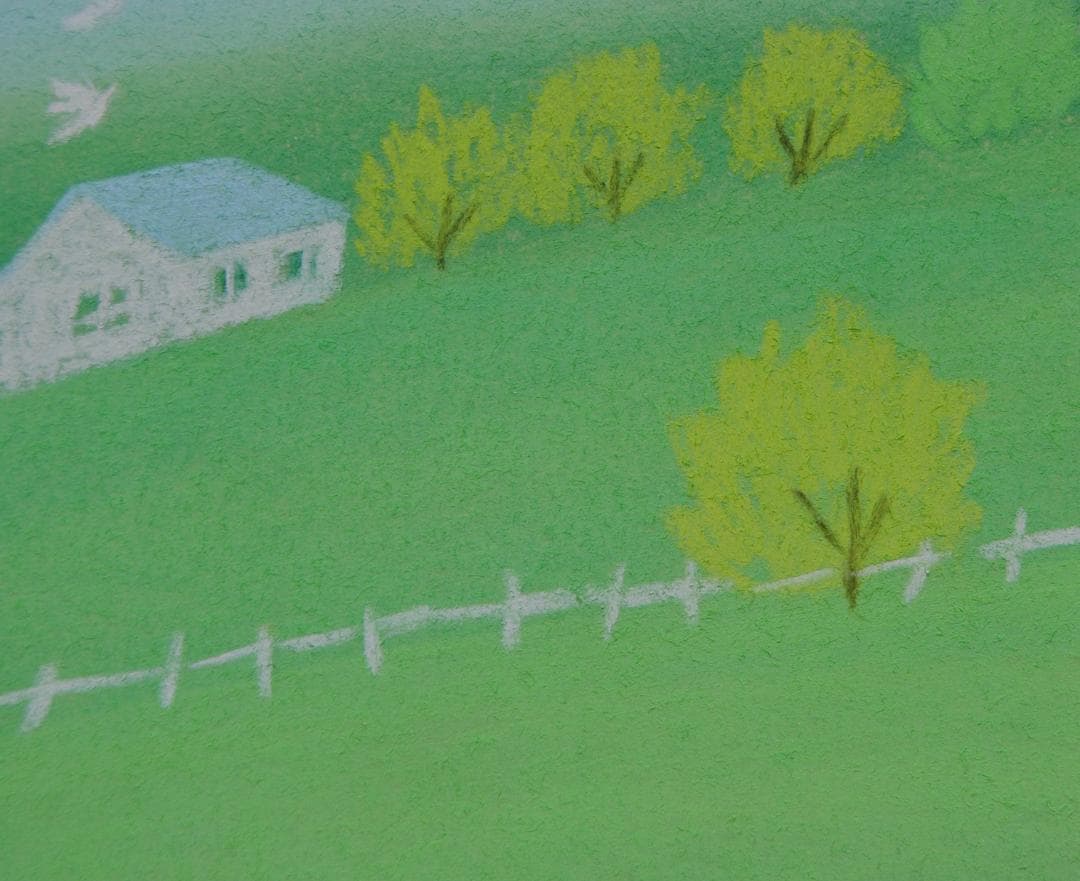 今成敏夫　パステル画　絵画　風景画 2