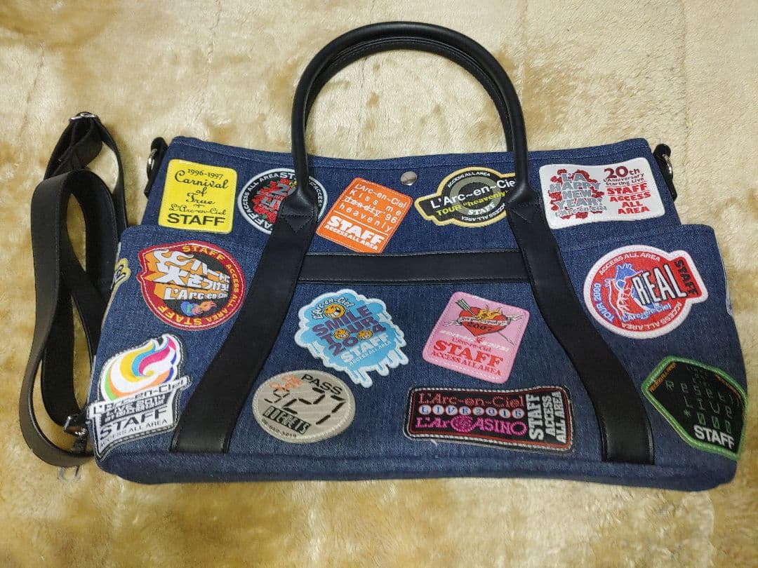 未使用 L'Arc～en～Ciel 25周年ライブグッズ パスバック