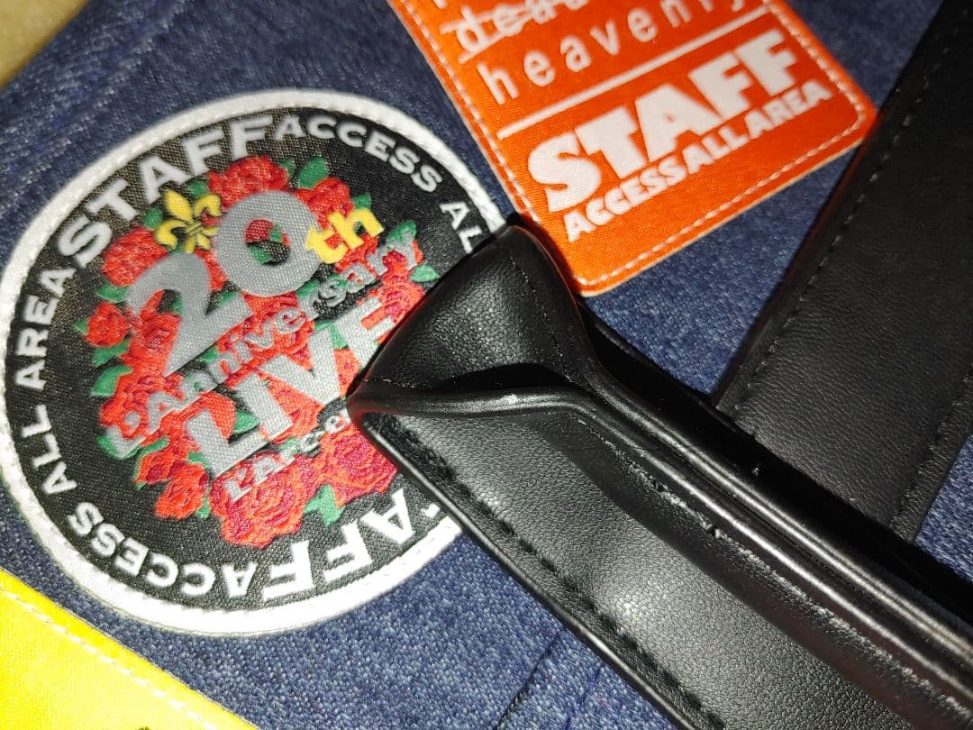 未使用 L'Arc～en～Ciel 25周年ライブグッズ パスバック