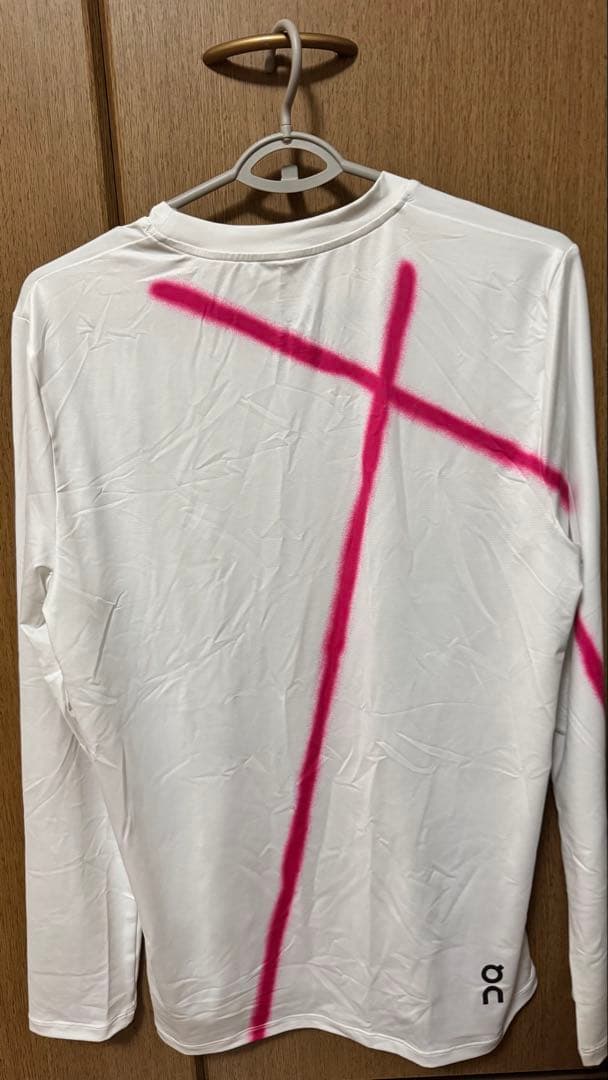 On Court Long-T XS ホワイト新品