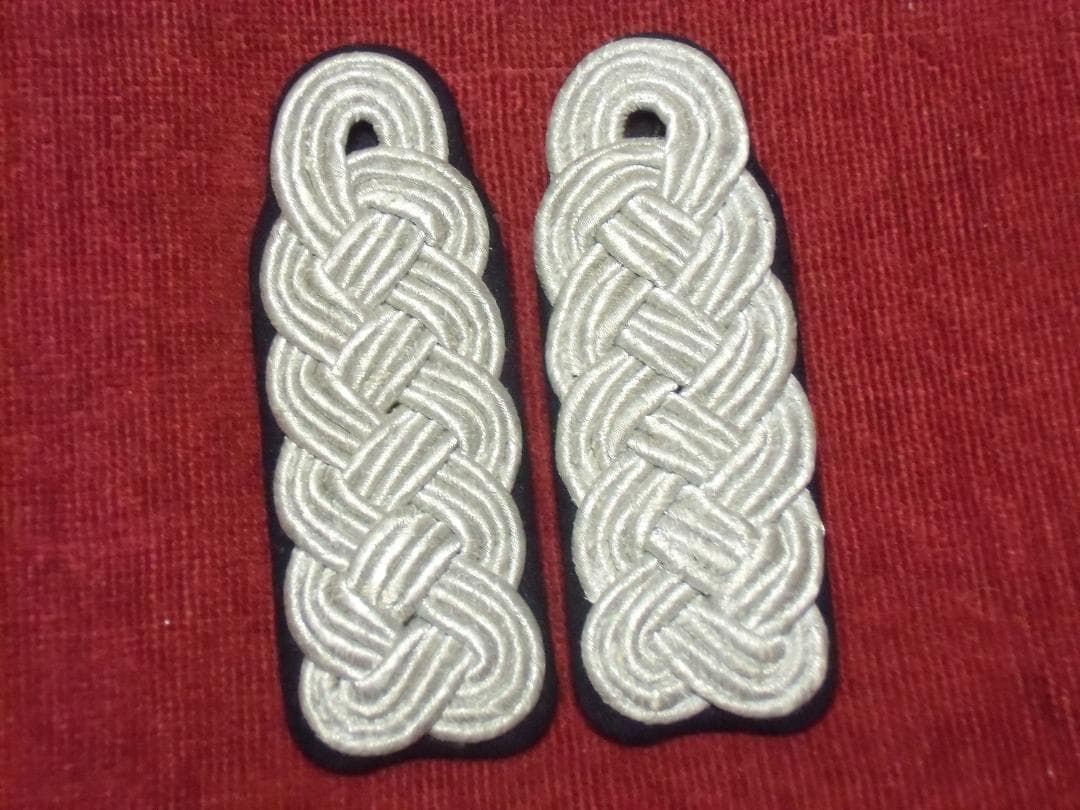 ドイツ軍＊海軍＊少佐肩章＊スリップオンタイプ（実物）