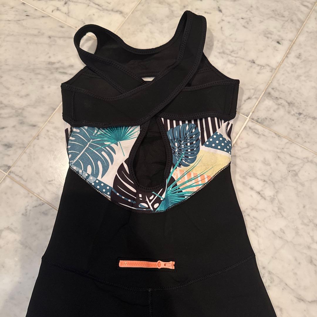 ロキシーフルスーツ Lサイズ ブラック マルチカラー