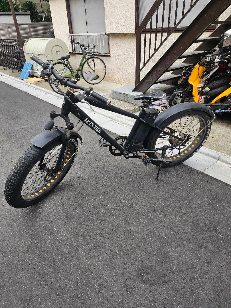 ジャンク扱い26インチ電動アシスト自転車