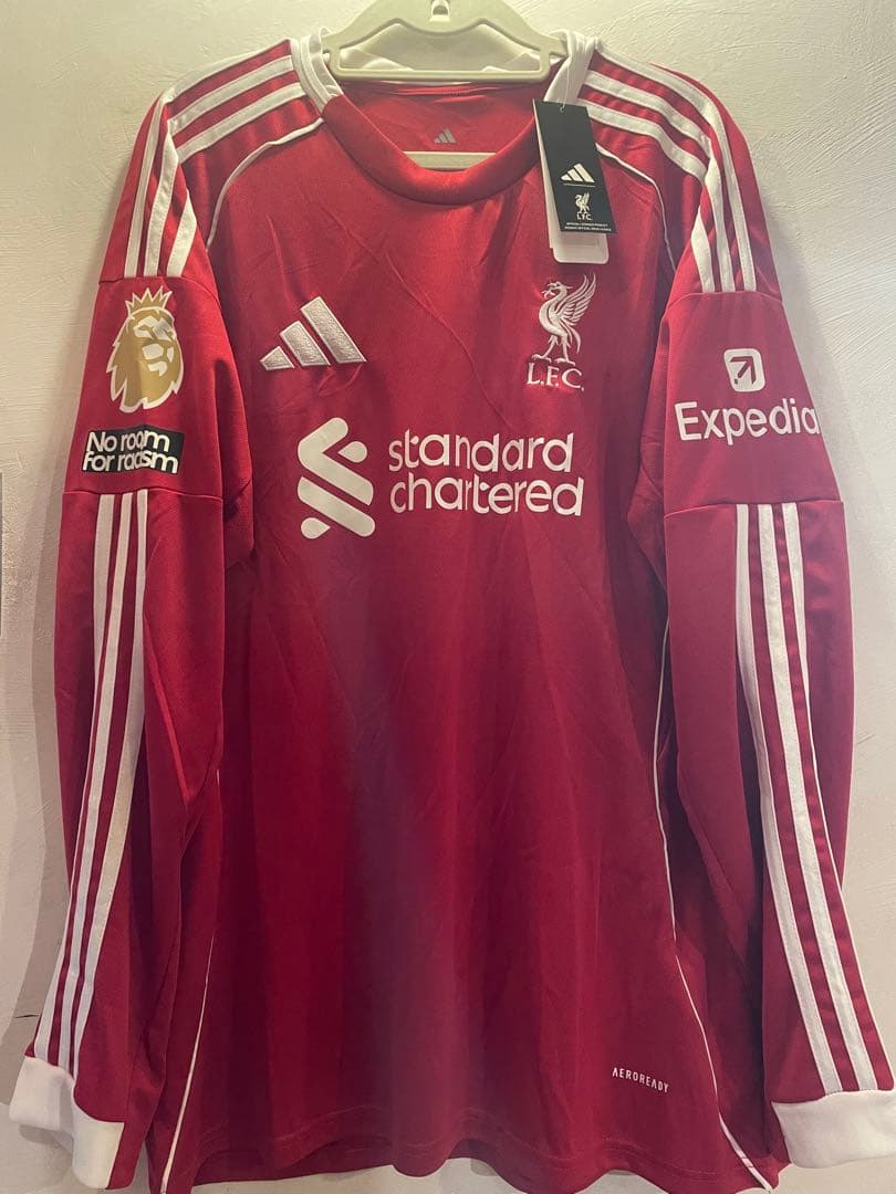 新品タグ付き　ソボスライ　リバプール　ユニフォーム　長袖