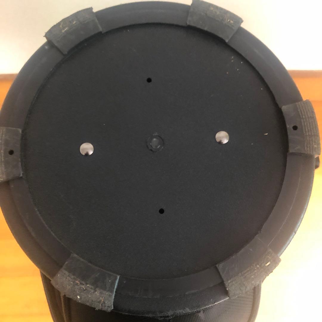 adidasアディダス キャディバッグ ブラック　フード付き