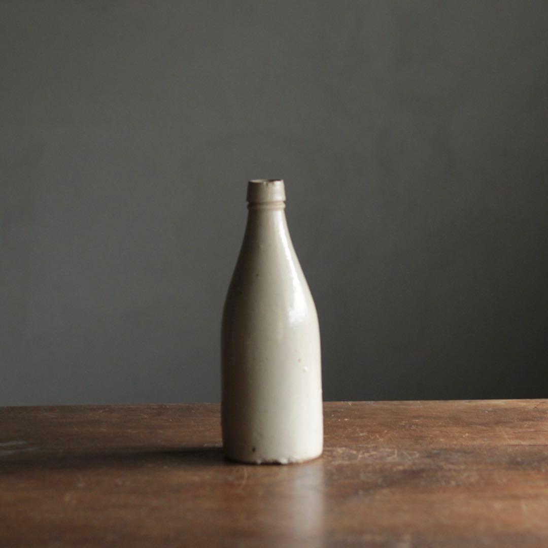 仏蘭西 白磁 ボトル 徳利 古道具 アンティークフランスアンティーク
