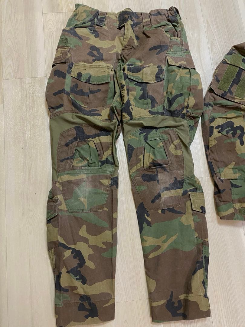 FFI 製Cryeタイプ G3コンバットシャツ・パンツ　ウッドランド US-M