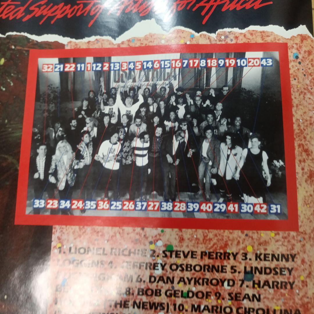 We are the World 1985 ヴィンテージ・ポスター