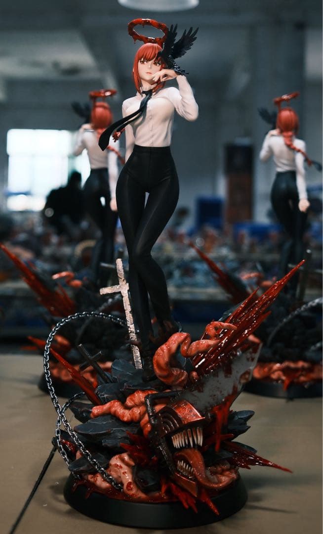 チェンソーマン 支配の悪魔 マキマ フィギュア 新品 ガレージキット 2体