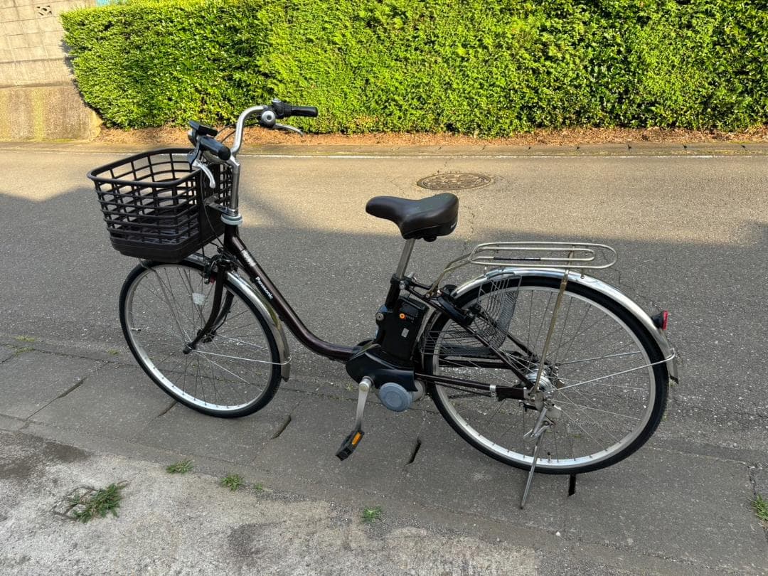 パナソニック 電動自転車 ビビ・YX 26型 8Ah 内装3段 ビターブラウン