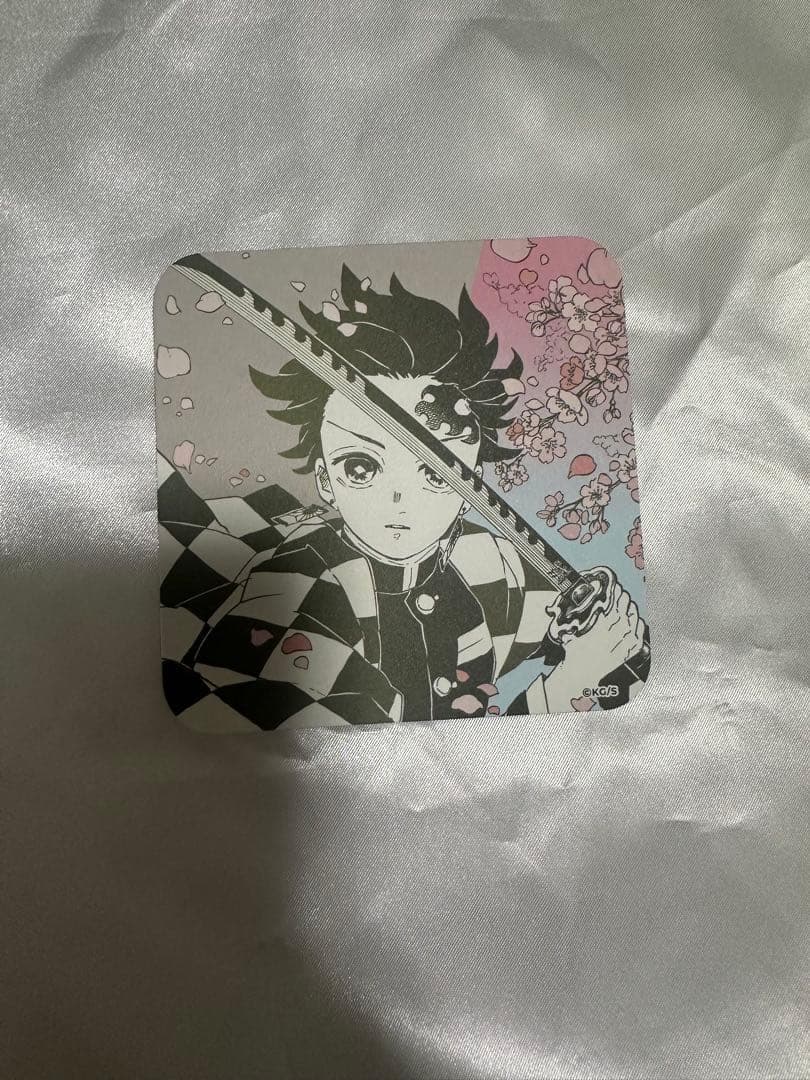 鬼滅の刃　炭治郎　無惨　JCS限定　2024 木製カレンダー　コースター 木枠