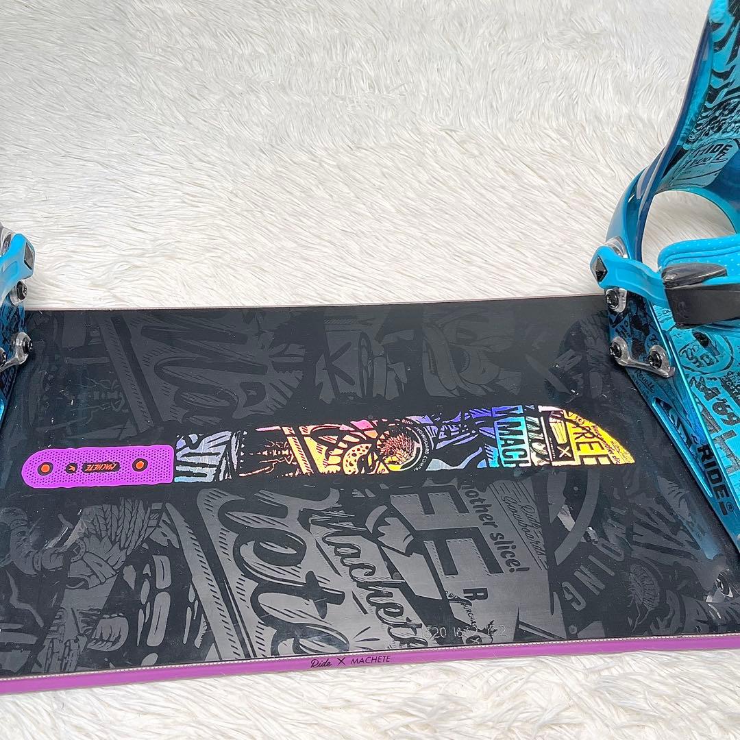 【良品】RIDE MACHETE スノーボード 152cm ビンディング　L