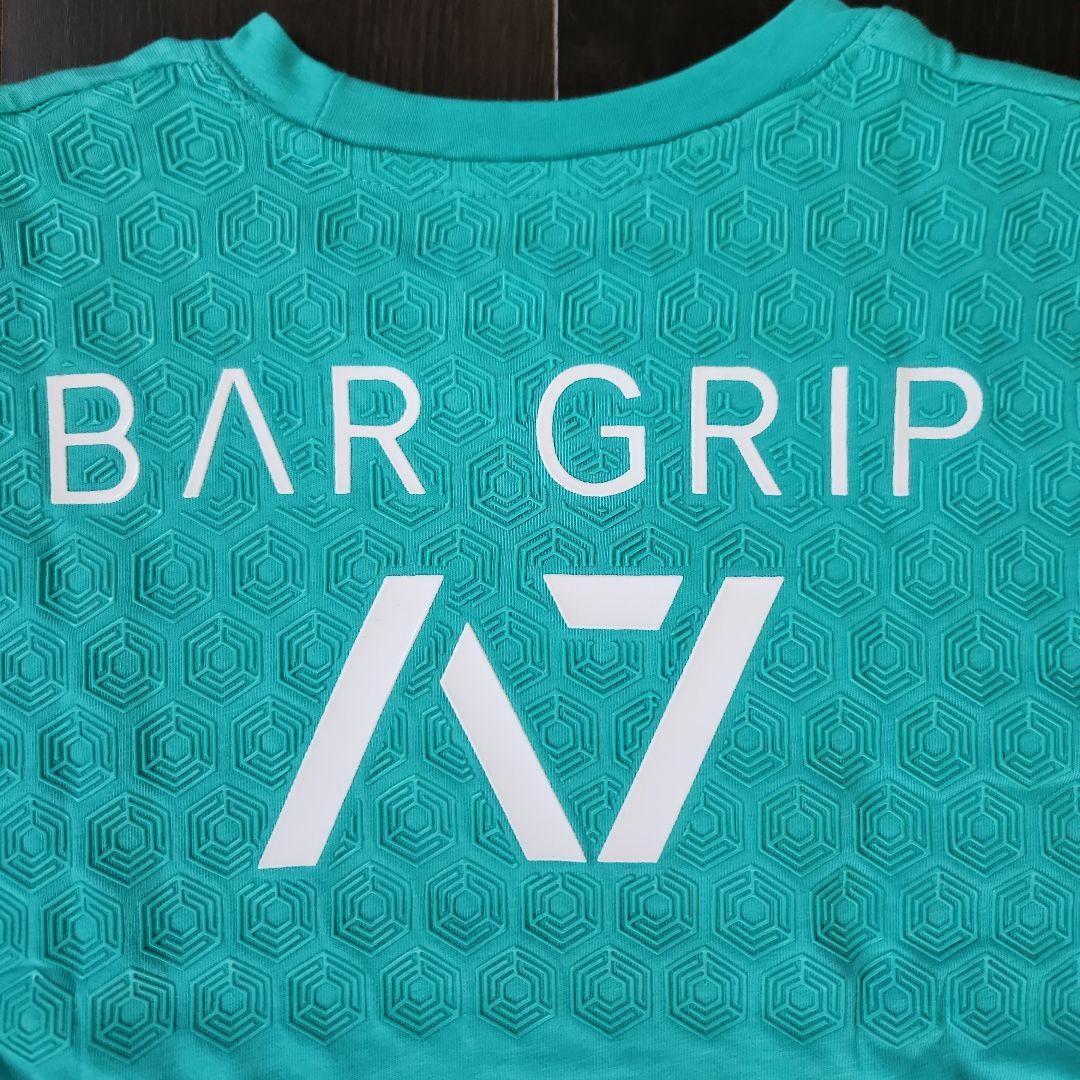 A7 バーグリップ Tシャツ メンズSサイズ 着用1回 ターコイズ