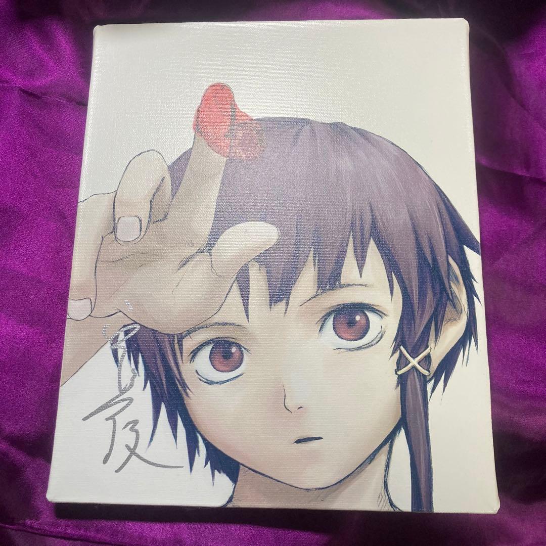 lain キャンバスアート　サイン入り