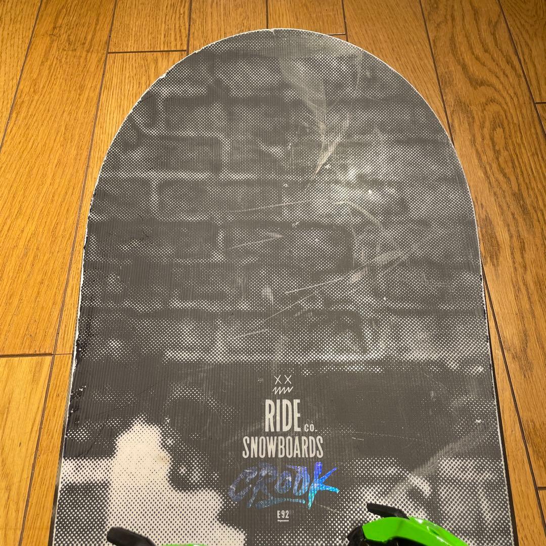 【値下げ】RIDE CROCK155cm 2点セット　グラトリ　初中級向け