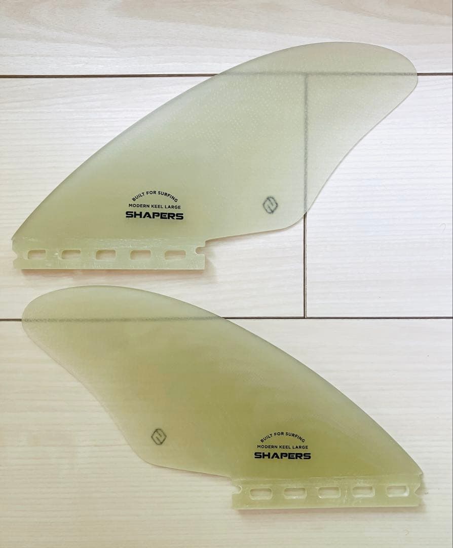 【新品未使用】SHAPERS キールフィン　モダンキール　ラージ ツインフィン