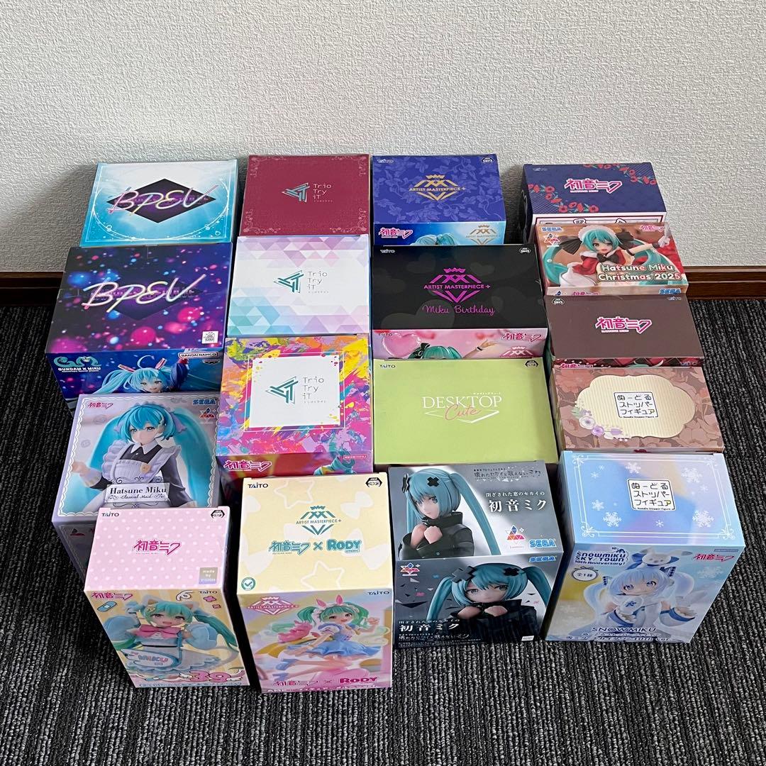 【17点まとめ売り】初音ミク フィギュア