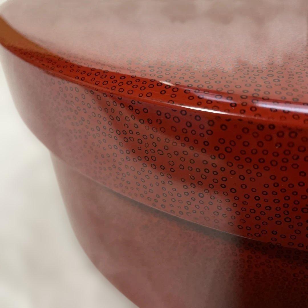 高級津軽塗り(七々子）茶櫃セット