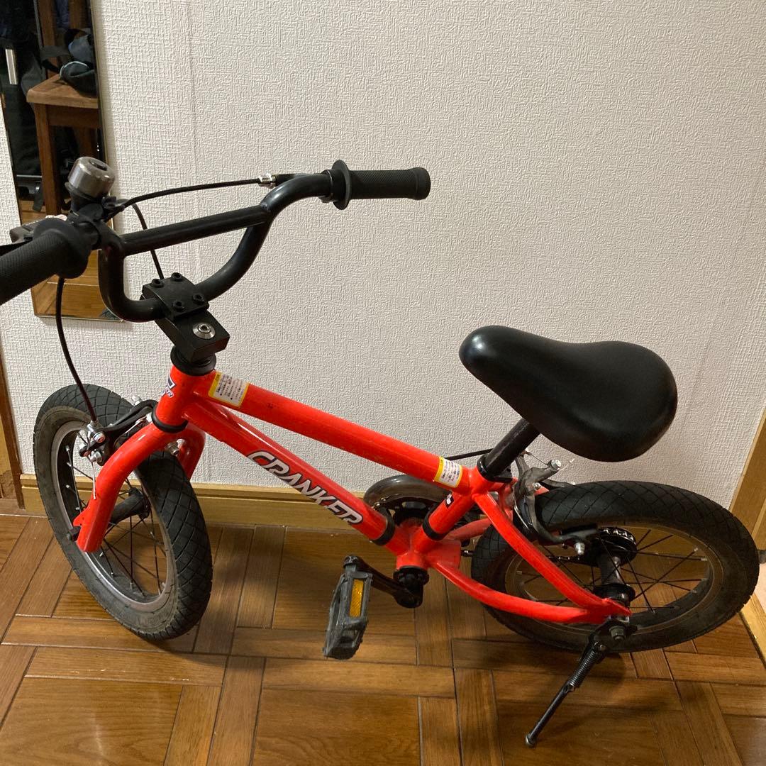 福井市内「引き渡し限定」CRANKER BMX レッド　14インチ