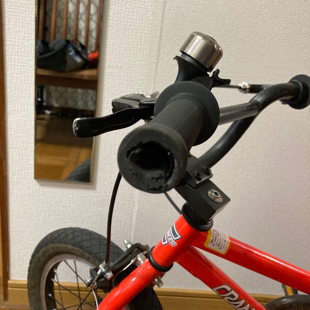 福井市内「引き渡し限定」CRANKER BMX レッド　14インチ