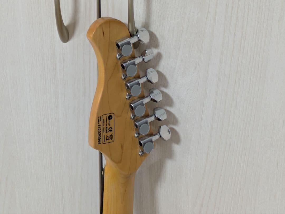 Elioth No.S305 シルバーエレキギター　ソフトケース+付属品付