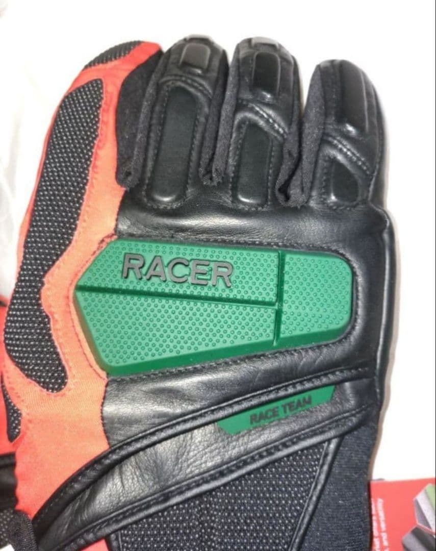 a 新品タグ付き RACER レーサー レーシング グラブ サイズ L