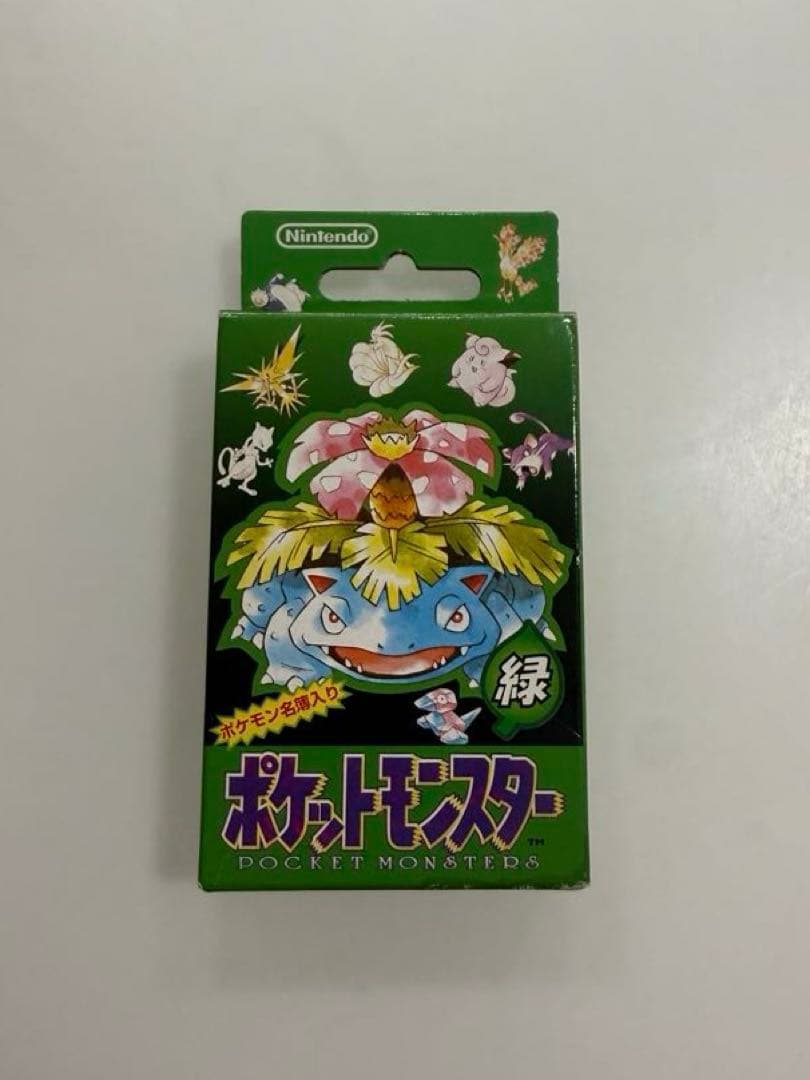 【希少】ポケモントランプ緑　未使用