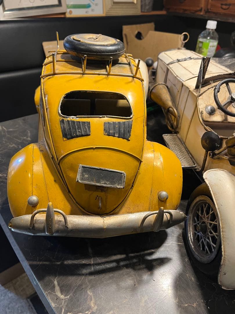 ブリキビートル、ブリキの車、特大ワーゲン、フォルクスワーゲンビートル