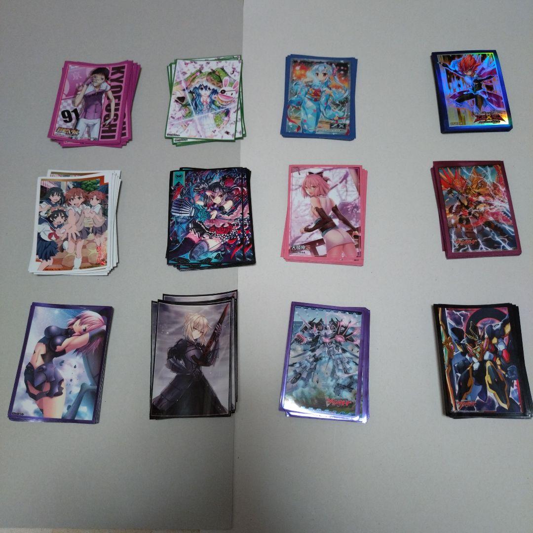 中古キャラクタースリーブまとめ売り