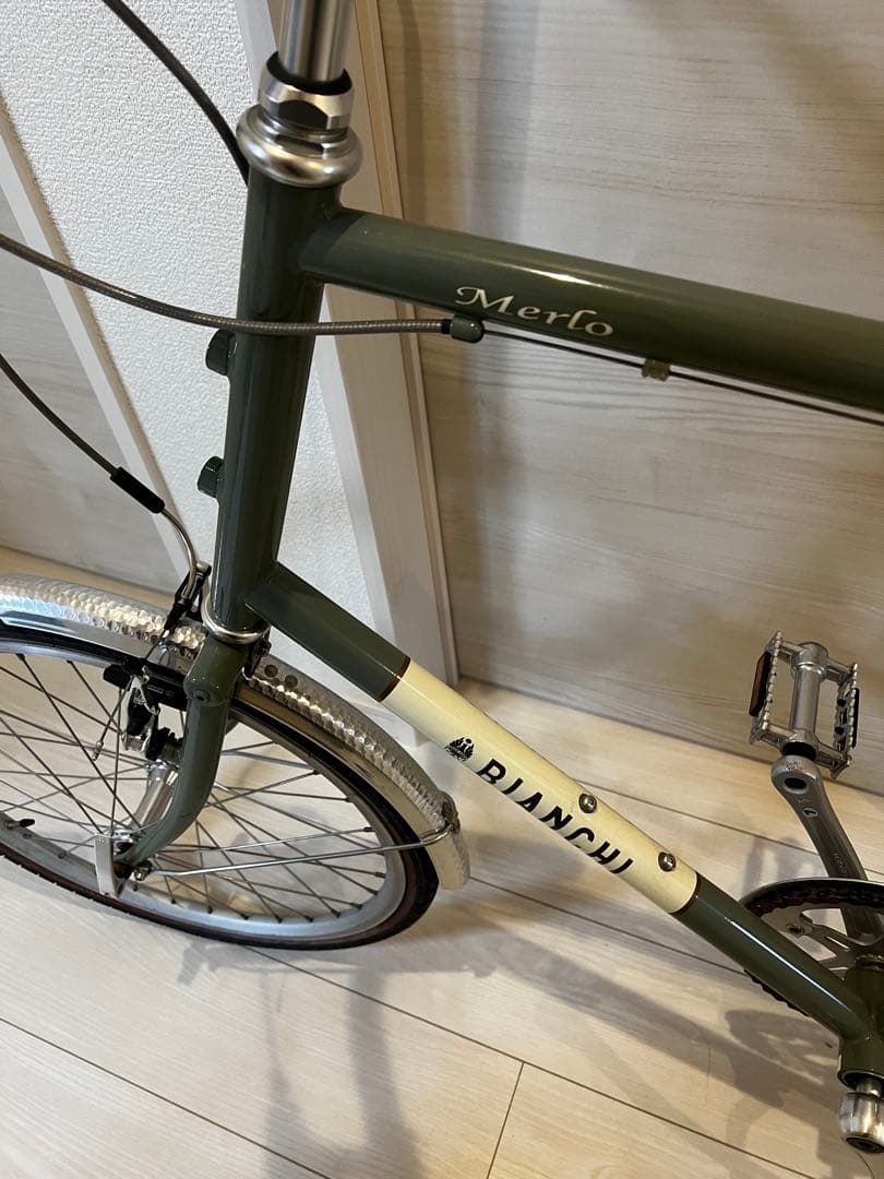 【値下げ！】【美品！】Bianchi Marta 小径自転車 グリーン