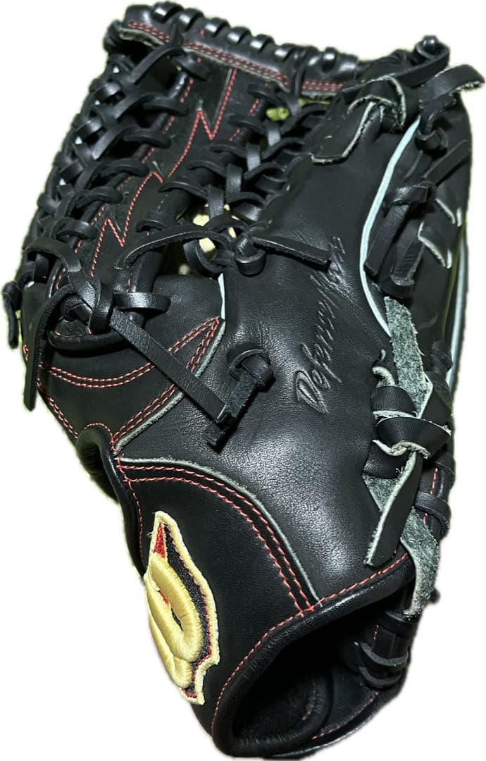 Wilson 軟式野球外野手用グローブ 黒