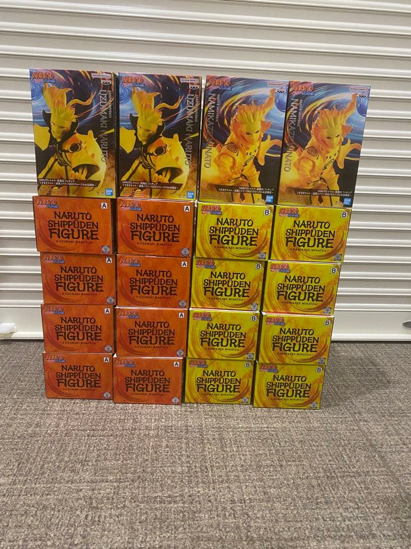 ナルト疾風伝　gigo限定　フィギュアMINATO NARUTO 10セット