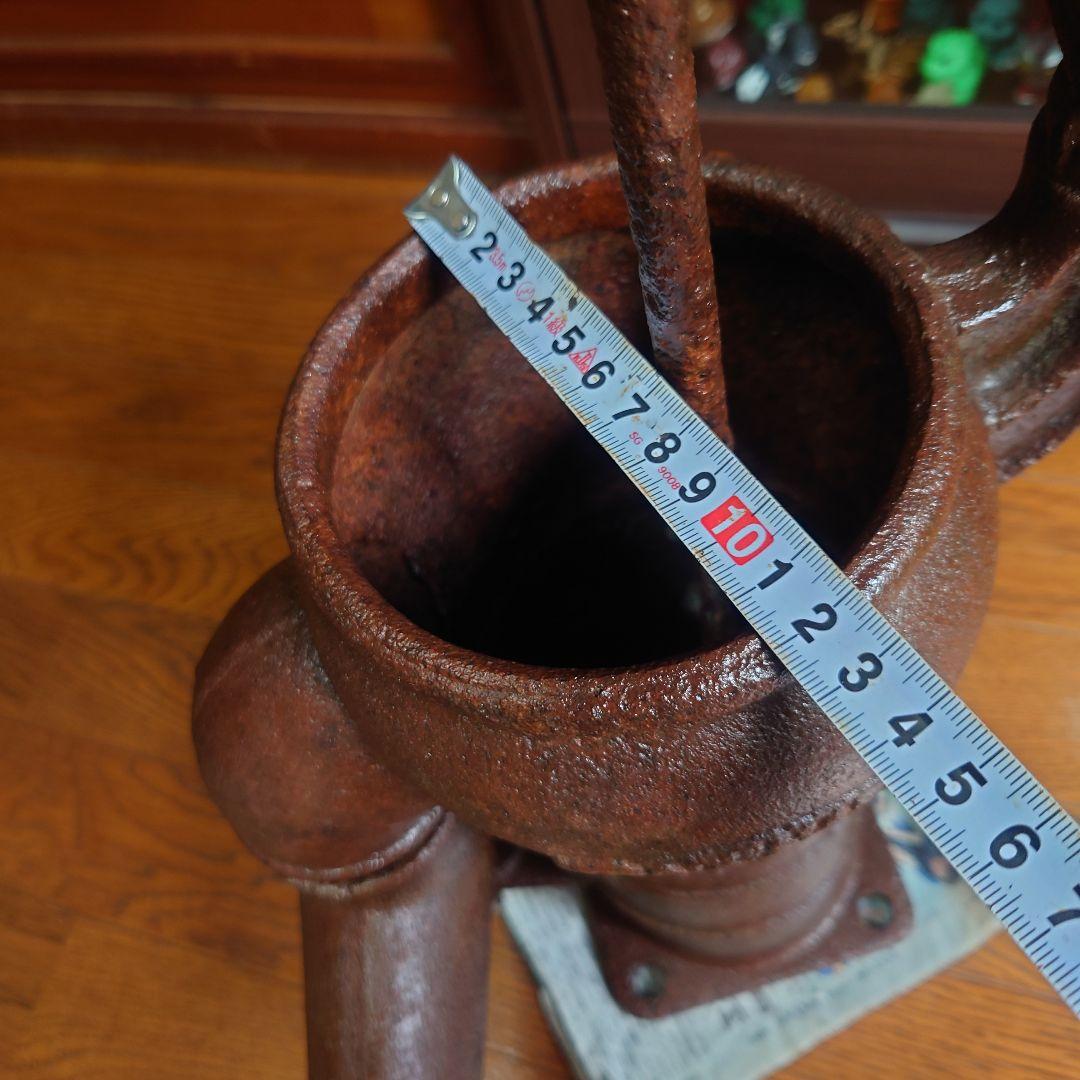 古道具　希少　サクラマーク川本式　手押ポンプ　昭和中期