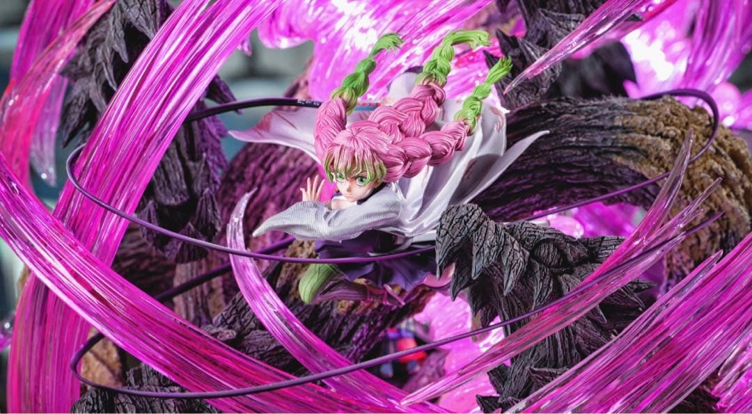 鬼滅の刃 甘露寺蜜璃 恋柱 1／６スケール フィギュア ガレージキット